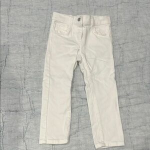 Kids White Pants